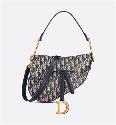 jacquard tasche dior|Dior blue saddle bag.